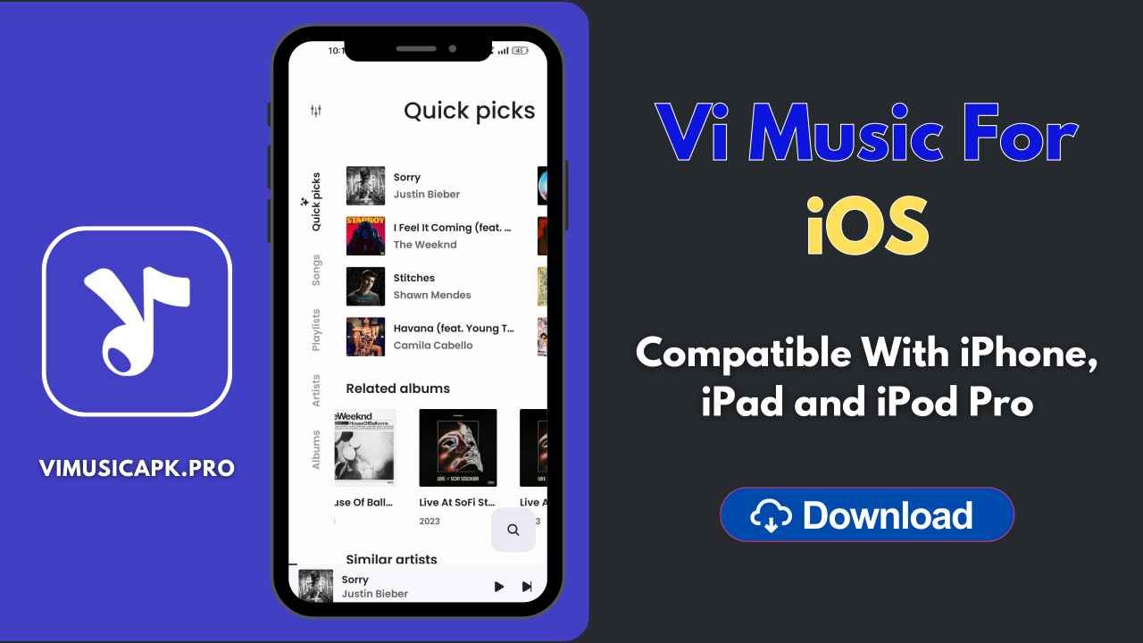 Vi Music For iOS