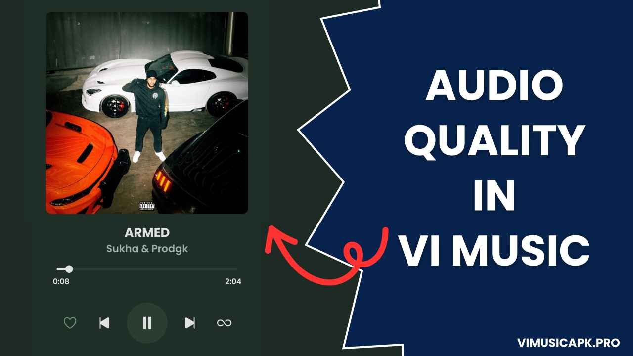Audio Quality in Vi Music